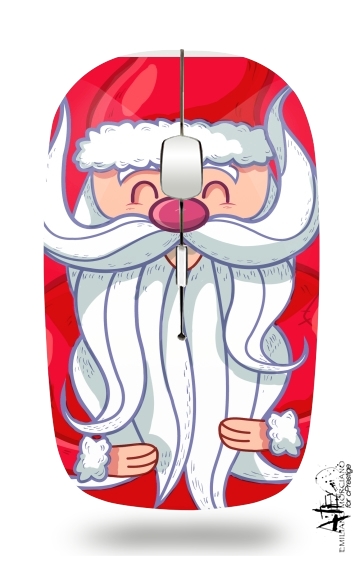  Santa Claus para Ratón óptico inalámbrico con receptor USB