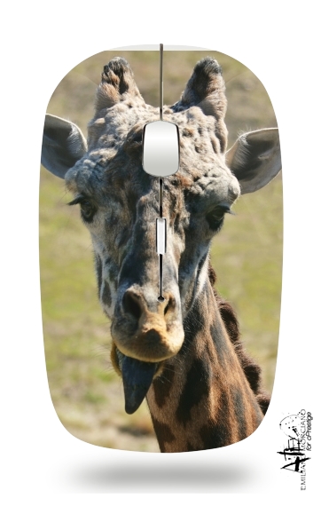  Sassy Pants Giraffe para Ratón óptico inalámbrico con receptor USB