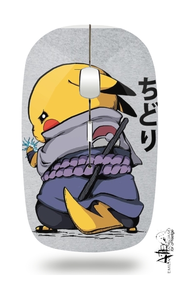  Sasuke x Pikachu para Ratón óptico inalámbrico con receptor USB