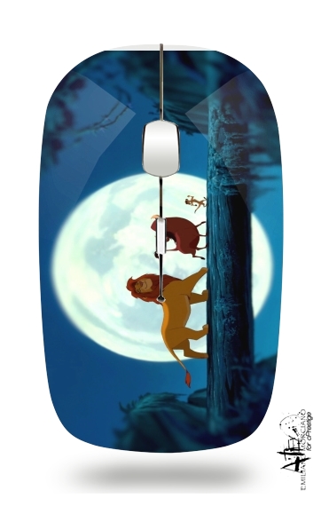  Simba Pumba Timone para Ratón óptico inalámbrico con receptor USB