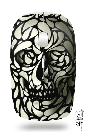  Skull Zebra White And Black para Ratón óptico inalámbrico con receptor USB