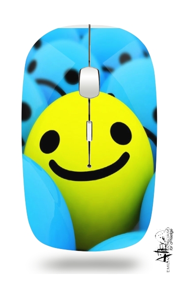  Smiley - Smile or Not para Ratón óptico inalámbrico con receptor USB