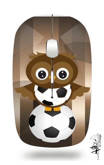  Soccer Owl para Ratón óptico inalámbrico con receptor USB