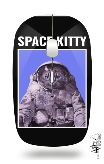  Space Kitty para Ratón óptico inalámbrico con receptor USB