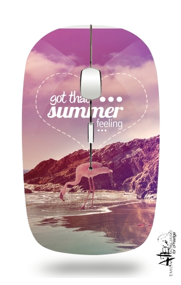 Summer Feeling para Ratón óptico inalámbrico con receptor USB