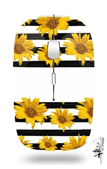  Sunflower Name para Ratón óptico inalámbrico con receptor USB