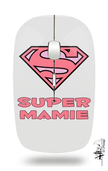  Super Mamie para Ratón óptico inalámbrico con receptor USB