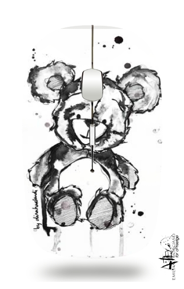  Teddy Bear para Ratón óptico inalámbrico con receptor USB