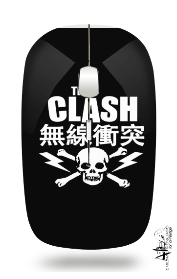  the clash punk asiatique para Ratón óptico inalámbrico con receptor USB