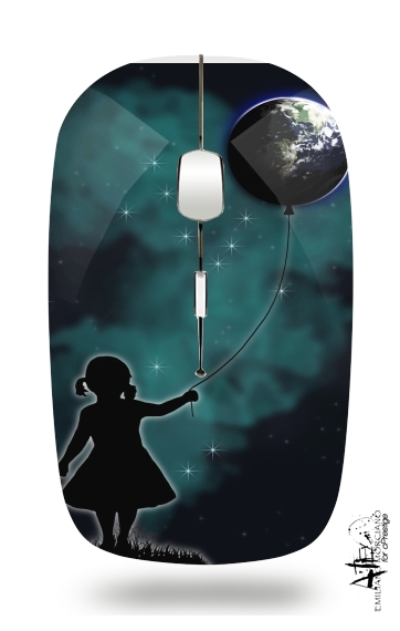  The Girl That Hold The World para Ratón óptico inalámbrico con receptor USB