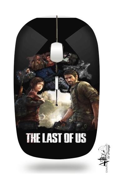  The Last Of Us Zombie Horror para Ratón óptico inalámbrico con receptor USB