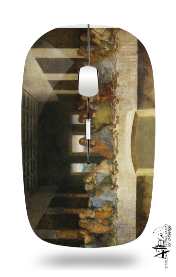  The Last Supper Da Vinci para Ratón óptico inalámbrico con receptor USB