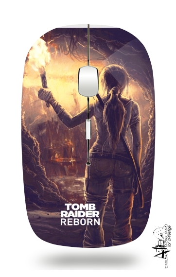  Tomb Raider Reborn para Ratón óptico inalámbrico con receptor USB