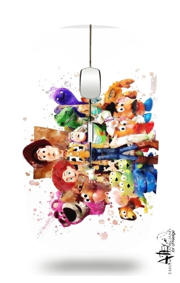  Toy Story Watercolor para Ratón óptico inalámbrico con receptor USB