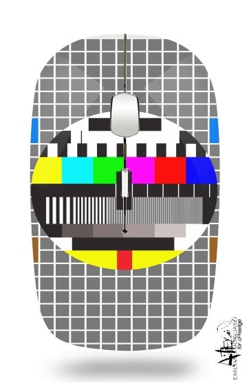  tv test screen para Ratón óptico inalámbrico con receptor USB