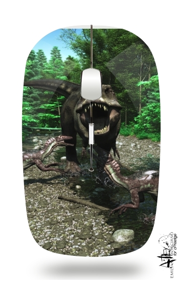  Tyrannosaurus Rex 4 para Ratón óptico inalámbrico con receptor USB