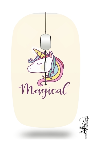  Unicorn Magical para Ratón óptico inalámbrico con receptor USB
