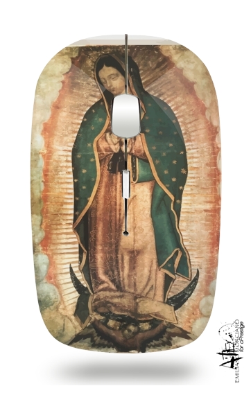  Virgen Guadalupe para Ratón óptico inalámbrico con receptor USB