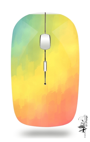  Watercolors Fun para Ratón óptico inalámbrico con receptor USB