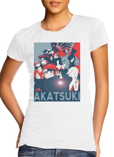  Akatsuki propaganda para Camiseta Mujer