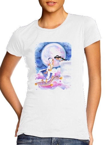  Aladdin Whole New World para Camiseta Mujer