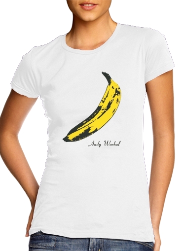  Andy Warhol Banana para Camiseta Mujer