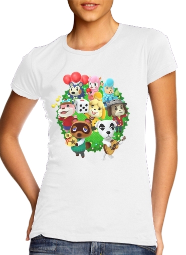  Animal Crossing Artwork Fan para Camiseta Mujer