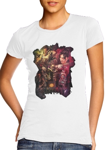 purpura- Apex Legends Fan Art para Camiseta Mujer