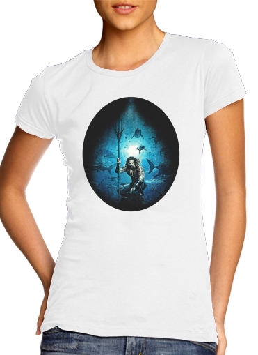  Aquaman para Camiseta Mujer