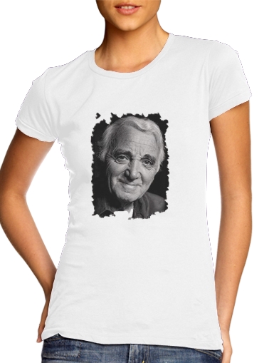  Aznavour Hommage Fan Tribute para Camiseta Mujer