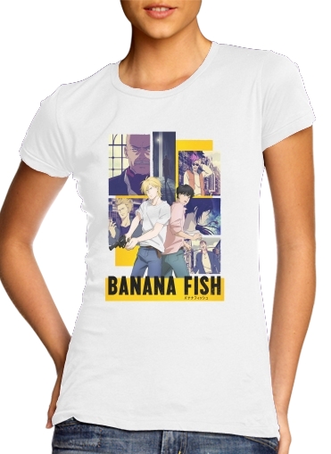  Banana Fish FanArt para Camiseta Mujer
