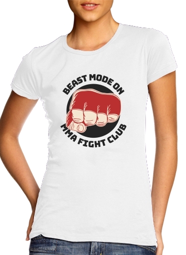  Beast MMA Fight Club para Camiseta Mujer