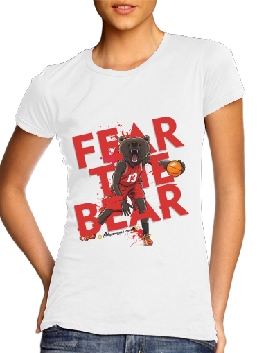  Beasts Collection: Fear the Bear para Camiseta Mujer