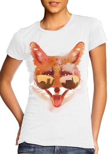  Big Town Fox para Camiseta Mujer