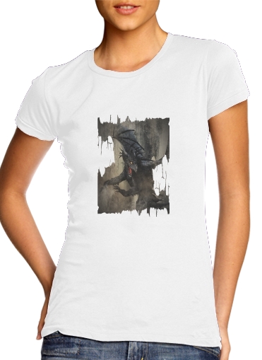  Black Dragon para Camiseta Mujer