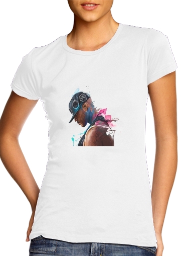 purpura- Booba Fan Art Rap para Camiseta Mujer