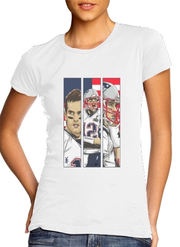  Brady Champion Super Bowl XLIX para Camiseta Mujer