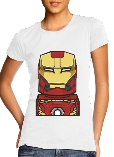  Bricks Ironman para Camiseta Mujer