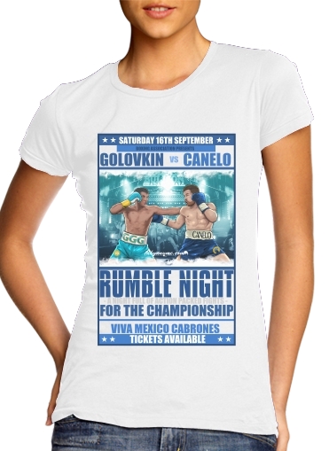  Canelo vs Golovkin 16 September para Camiseta Mujer
