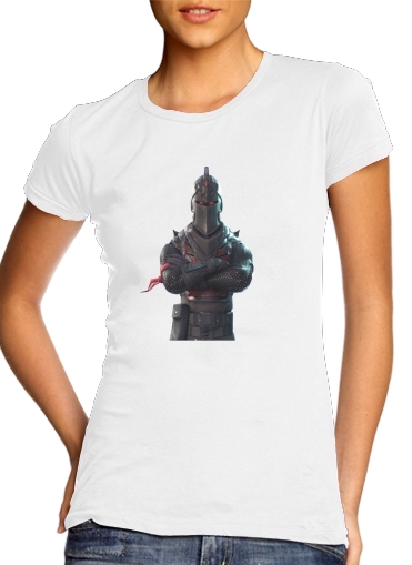  Caballero Negro Fortnite para Camiseta Mujer