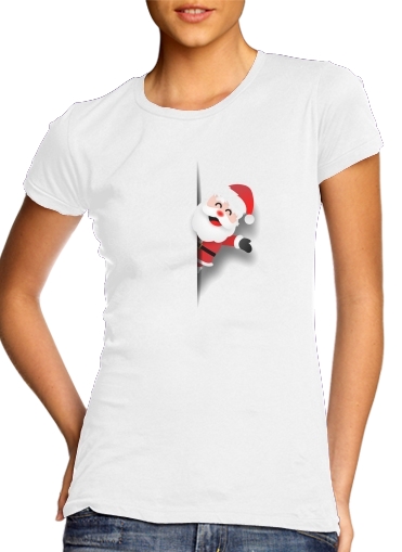  Christmas Santa Claus para Camiseta Mujer