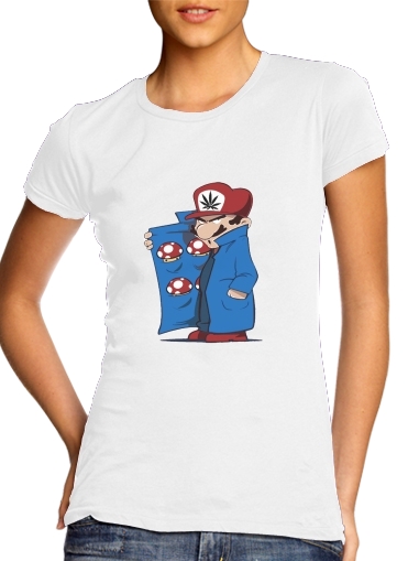  Dealer Mushroom Feat Wario para Camiseta Mujer