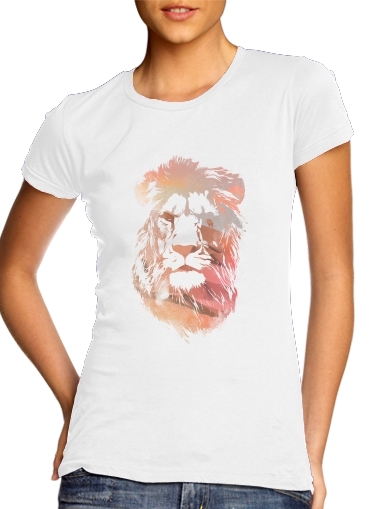  Desert Lion para Camiseta Mujer