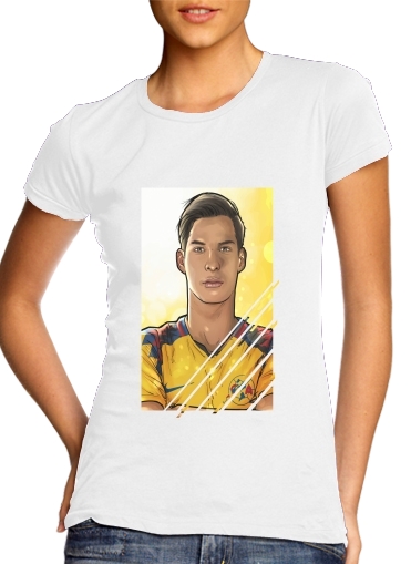  Diego Lainez America para Camiseta Mujer