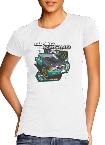  Drag Racing Car para Camiseta Mujer