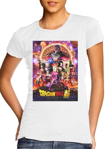  Dragon Ball X Avengers para Camiseta Mujer