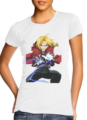  Edward Elric Magic Power para Camiseta Mujer