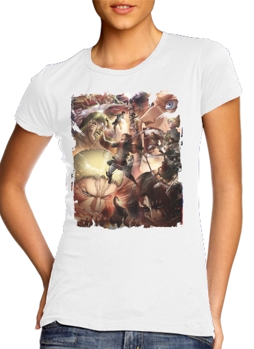  Eren Family Art Season 2 para Camiseta Mujer