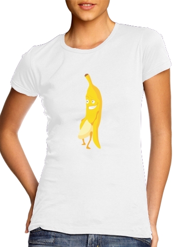 purpura- Exhibitionist Banana para Camiseta Mujer