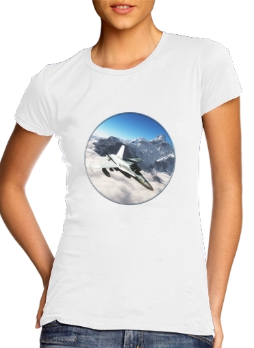  F-18 Hornet para Camiseta Mujer